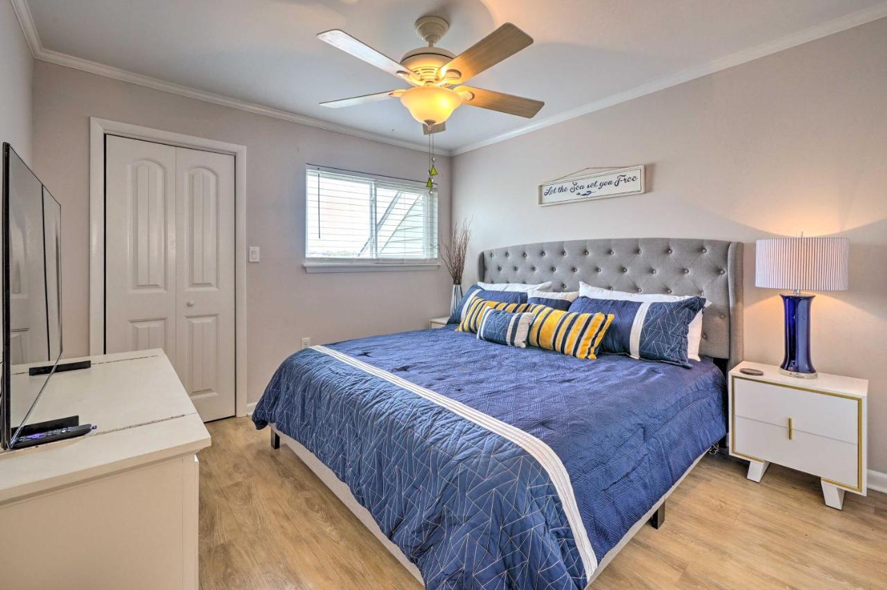 Beachfront Condo With Unobstructed Ocean Views! Oak Island Eksteriør billede